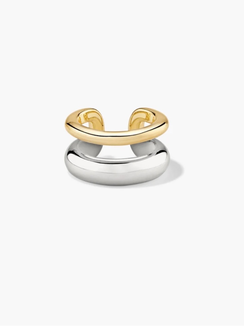 Mejuri Single Duet Mixed Ear Cuff